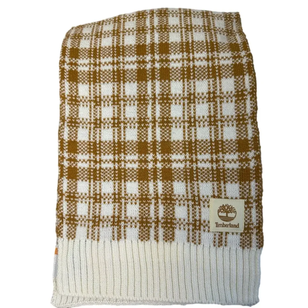 Timberland NWT Buffalo Plaid Scarf Unisex